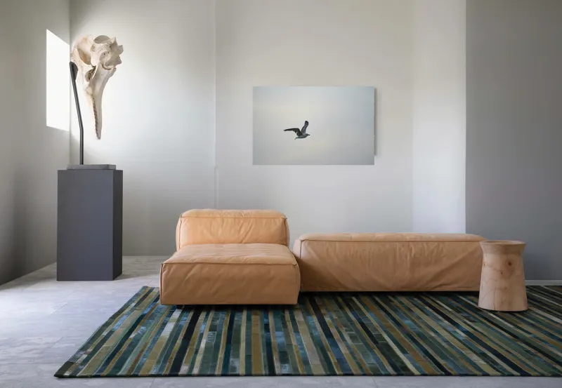 Tablou Canvas, "Pescăruș solitar în zbor lin", Zbor, Libertate, Cer, Pescăruș, Liniște, Vânt, Lumină, Infinit, Natură, Frumusețe, 90 x 50 cm – poza 8