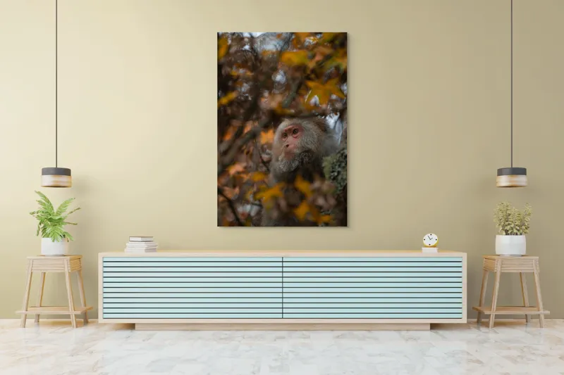 Tablou Canvas, "Toamnă tainică în pădurea de arțari", 100 x 150 cm – poza 4