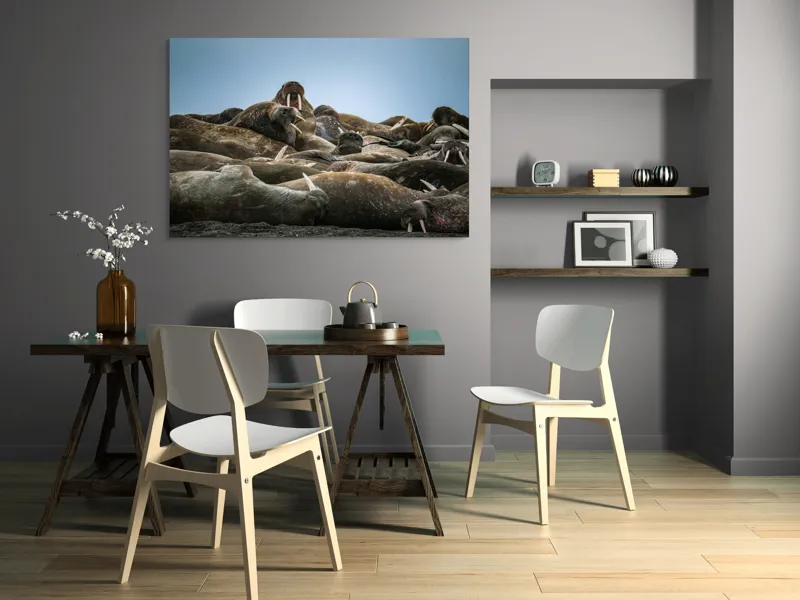 Tablou Canvas, "În împărăția morsei somnoroase", 150 x 100 cm – poza 5
