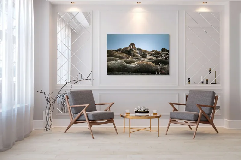 Tablou Canvas, "În împărăția morsei somnoroase", 150 x 100 cm – poza 7