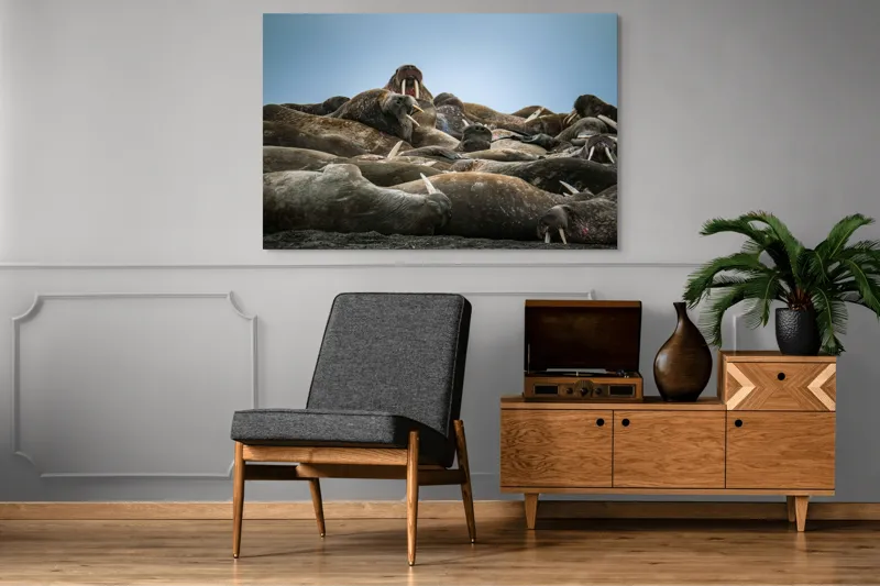 Tablou Canvas, "În împărăția morsei somnoroase", 150 x 100 cm – poza 8