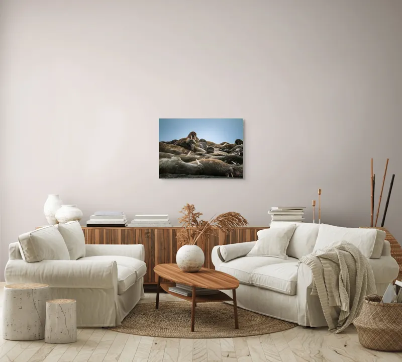 Tablou Canvas, "În împărăția morsei somnoroase", 70 x 50 cm – poza 6