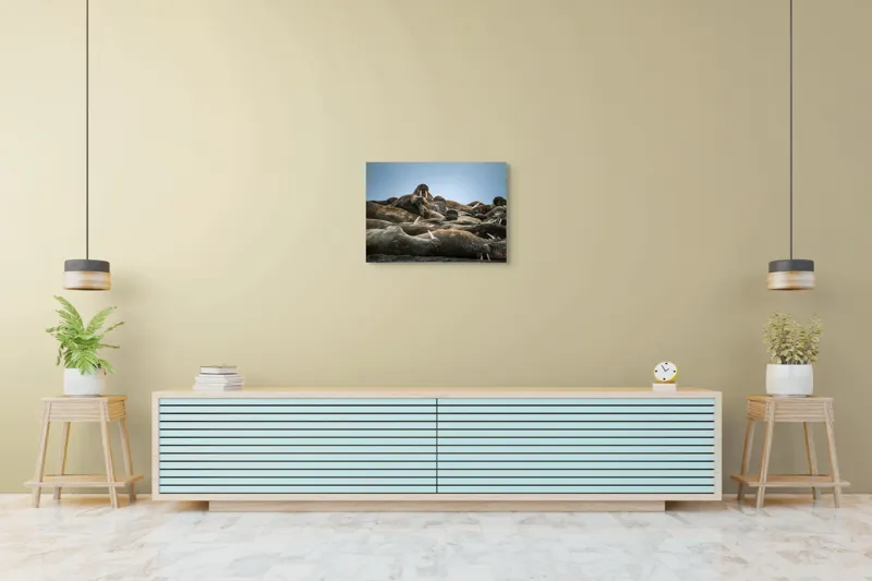 Tablou Canvas, "În împărăția morsei somnoroase", 70 x 50 cm – poza 7
