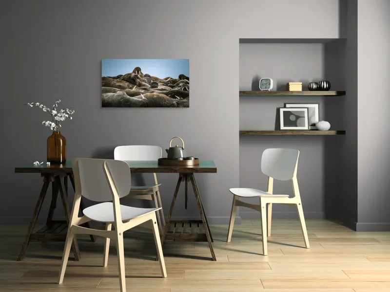 Tablou Canvas, "În împărăția morsei somnoroase", 90 x 50 cm – poza 3