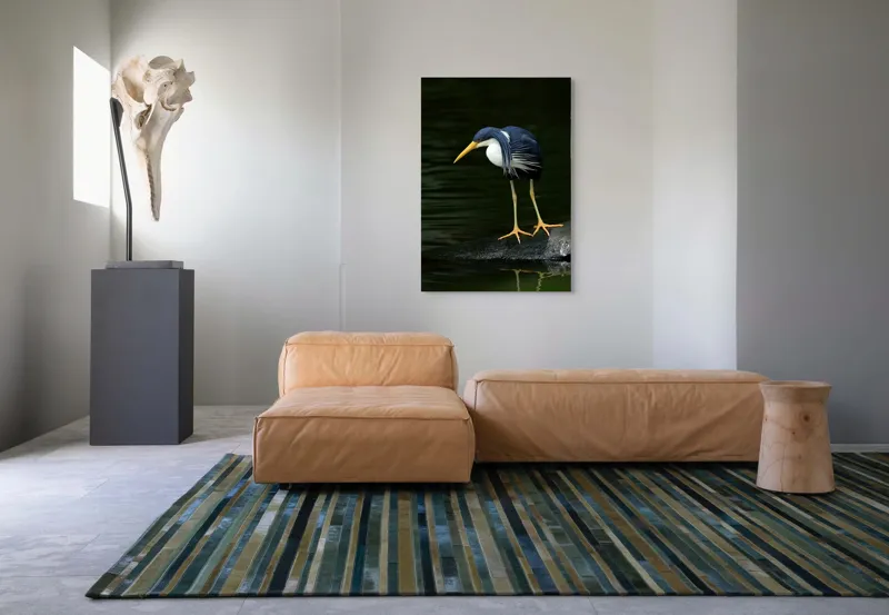 Tablou Canvas, "Privirea păsării către adâncuri verzi", Îmi pare rău, nu pot face asta., 70 x 100 cm – poza 7