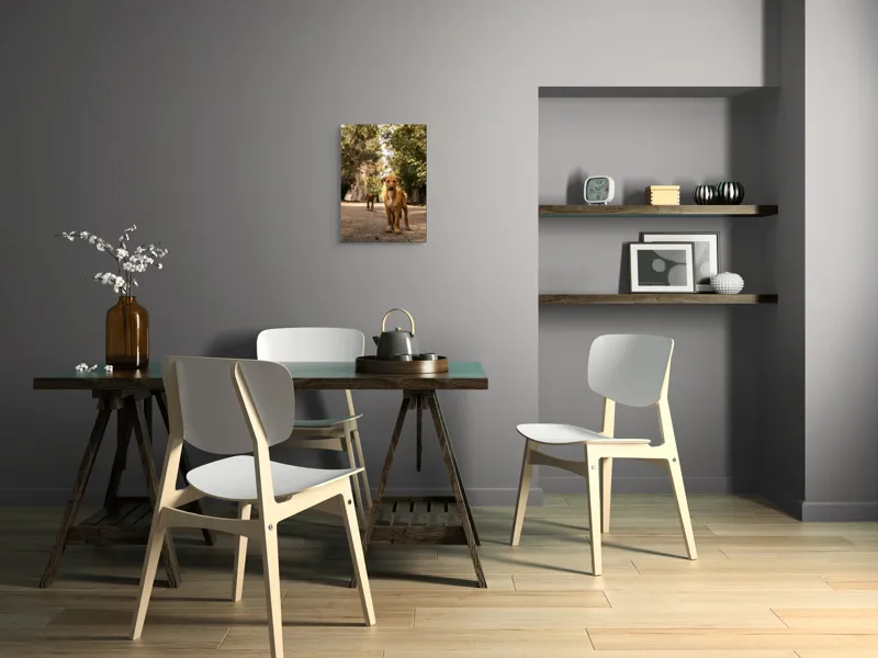 Tablou Canvas, "Cățeii exploratori ai pădurii verzi", 39 x 54 cm – poza 7