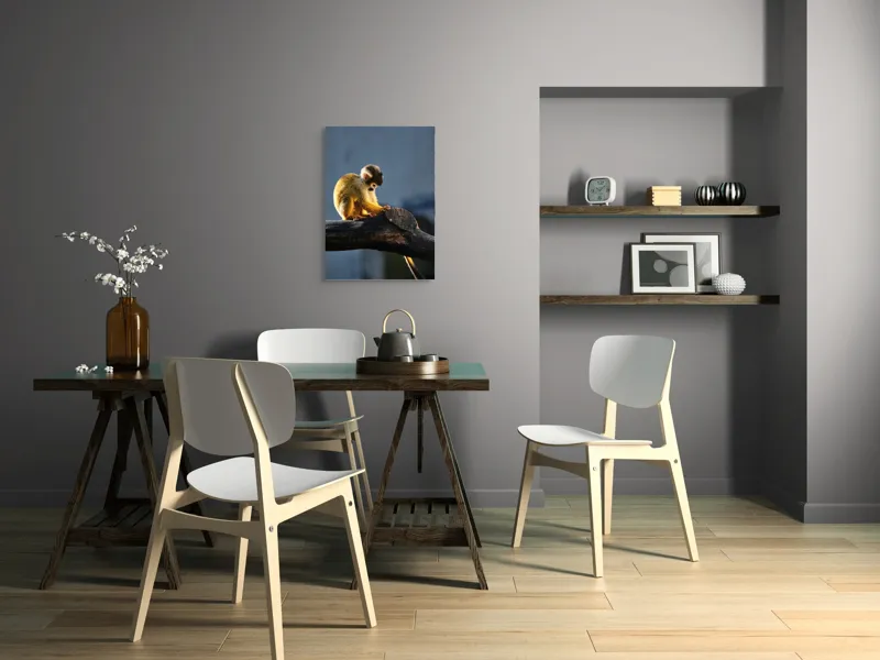 Tablou Canvas, "Maimuța visătoare pe ramură bătrână", 50 x 70 cm – poza 5