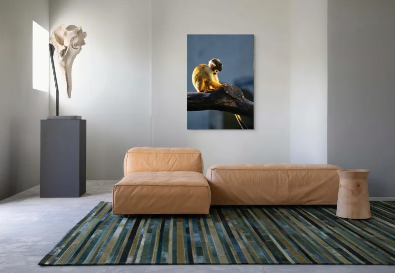 Tablou Canvas, "Maimuța visătoare pe ramură bătrână", 70 x 100 cm – poza 7