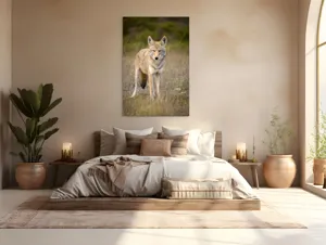 Tablou Canvas, "Lupuleț în iarba deasă toamna", 100 x 150 cm – poza 3