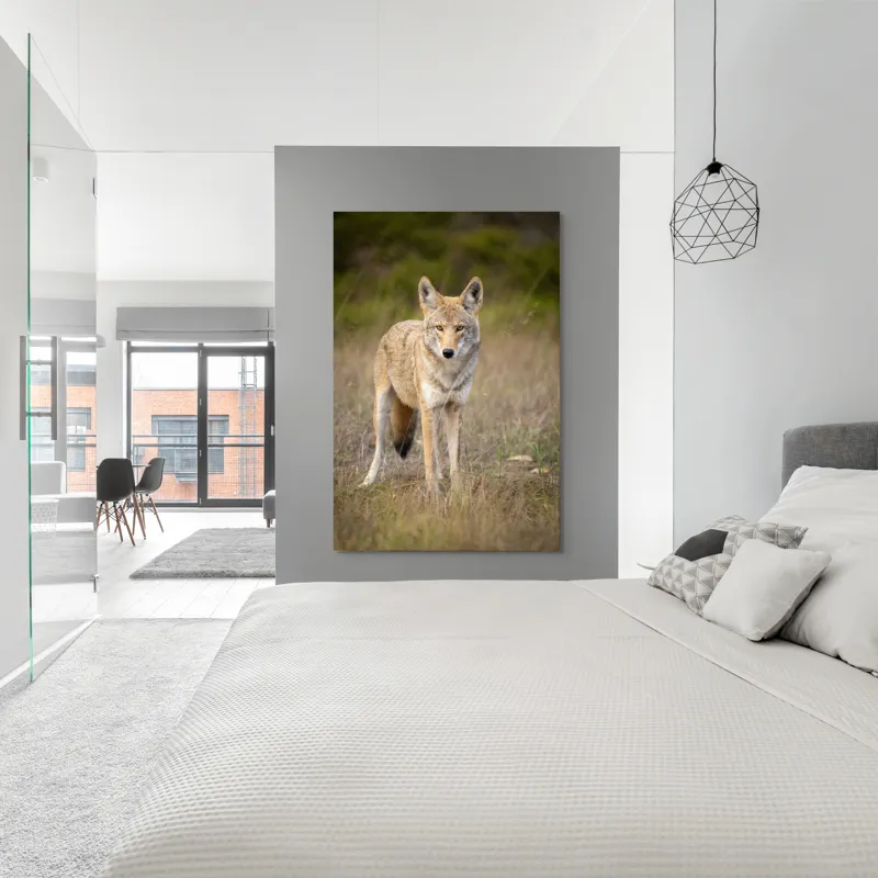 Tablou Canvas, "Lupuleț în iarba deasă toamna", 100 x 150 cm – poza 5