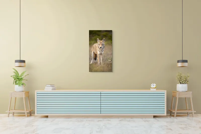 Tablou Canvas, "Lupuleț în iarba deasă toamna", 50 x 90 cm – poza 6