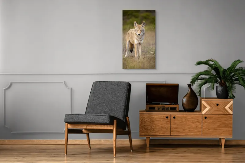 Tablou Canvas, "Lupuleț în iarba deasă toamna", 50 x 90 cm – poza 8