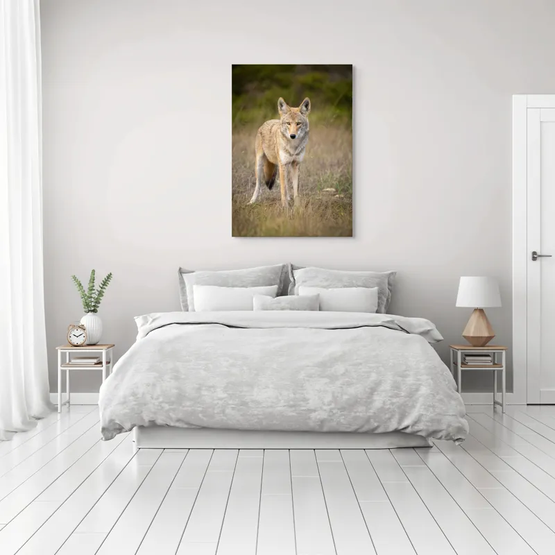 Tablou Canvas, "Lupuleț în iarba deasă toamna", 70 x 100 cm – poza 3