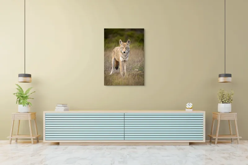 Tablou Canvas, "Lupuleț în iarba deasă toamna", 70 x 100 cm – poza 5