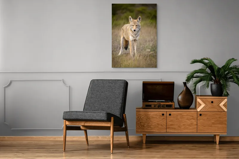 Tablou Canvas, "Lupuleț în iarba deasă toamna", 70 x 100 cm – poza 6