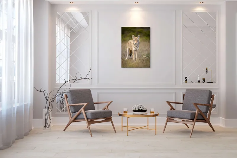 Tablou Canvas, "Lupuleț în iarba deasă toamna", 70 x 100 cm – poza 8