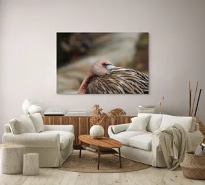 Tablou Canvas, "Pasărea somnoroasă pe malul apei", 150 x 100 cm – poza 3