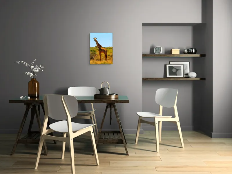 Tablou Canvas, "Girafa singuratică în savană africană", Scuză-mă, 39 x 54 cm – poza 7