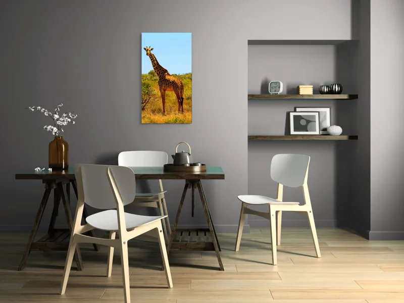 Tablou Canvas, "Girafa singuratică în savană africană", Scuză-mă, 50 x 90 cm – poza 4