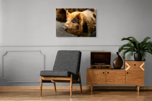 Tablou Canvas, "Porci purceluși în lumina dimineții", 100 x 70 cm – poza 8