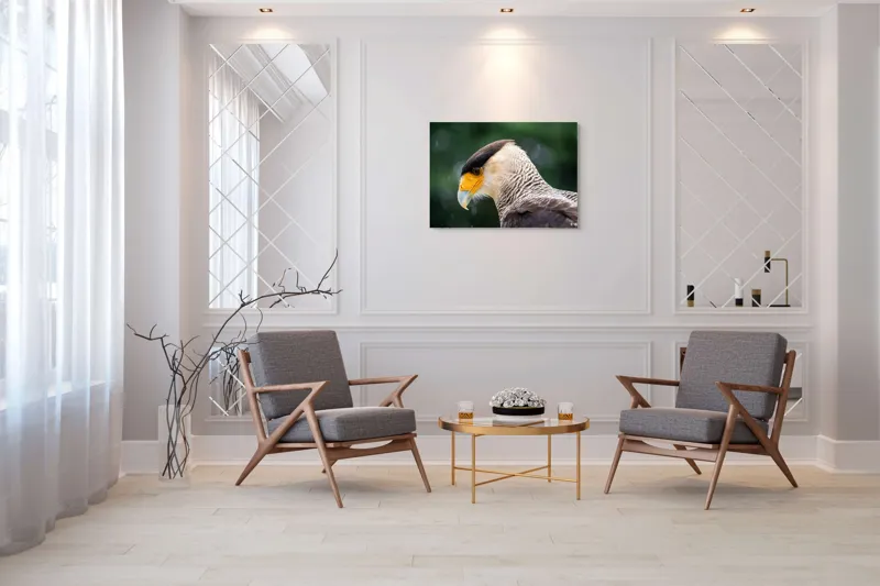 Tablou Canvas, "Privirea enigmatică a pasării răpitoare", 100 x 70 cm – poza 5