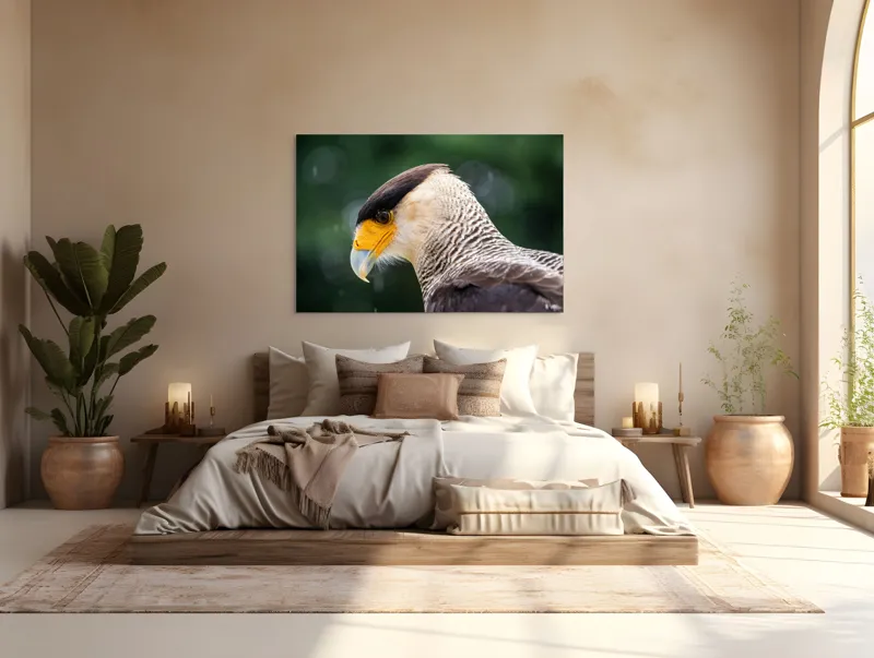 Tablou Canvas, "Privirea enigmatică a pasării răpitoare", 150 x 100 cm – poza 4