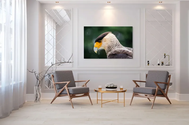 Tablou Canvas, "Privirea enigmatică a pasării răpitoare", 150 x 100 cm – poza 7