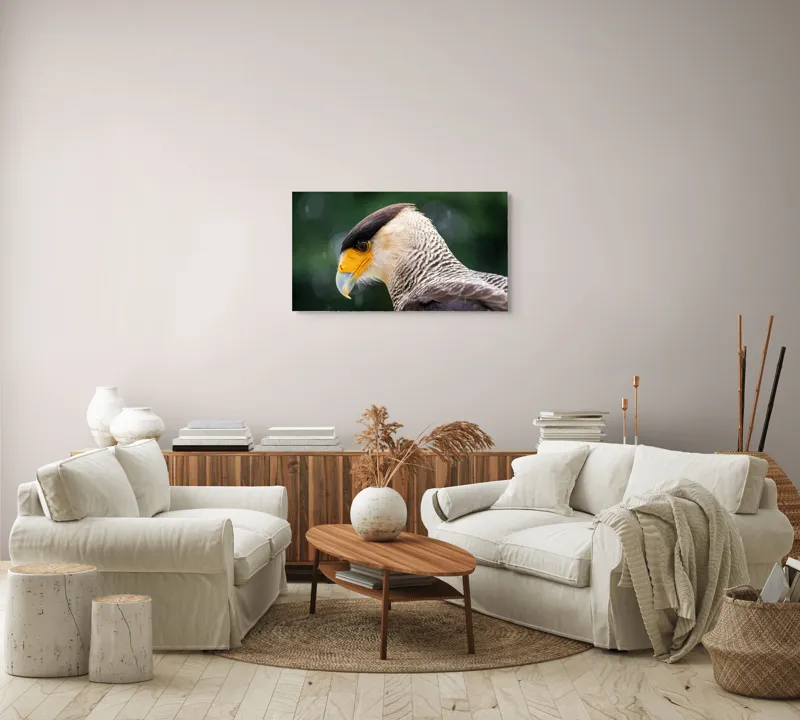 Tablou Canvas, "Privirea enigmatică a pasării răpitoare", 90 x 50 cm – poza 4
